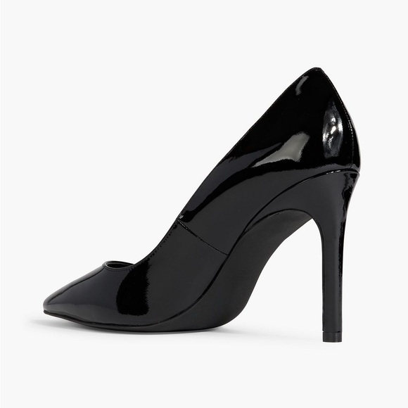 NWOT Stuart Weitzman Leigh 95 Patent Classic Black Pumps Size 9 - Picture 4 of 11